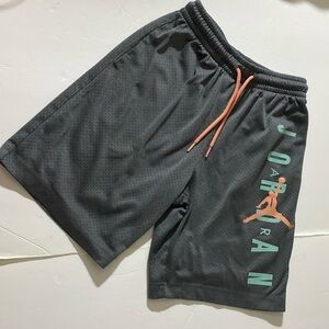 Nike Shorts Michael Jordan Shorts Grey Size M Child medium 10-12 years old.
